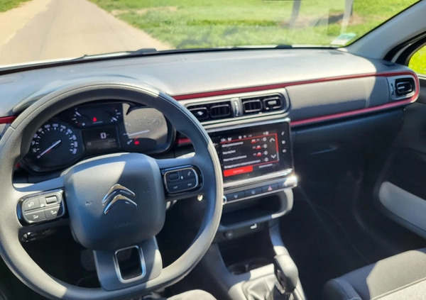 Citroen C3 cena 47900 przebieg: 17000, rok produkcji 2021 z Kłobuck małe 326
